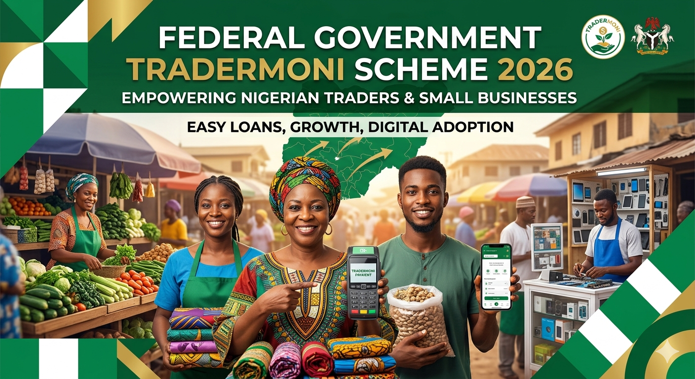 Apply for Federal Government TraderMoni Scheme 2026